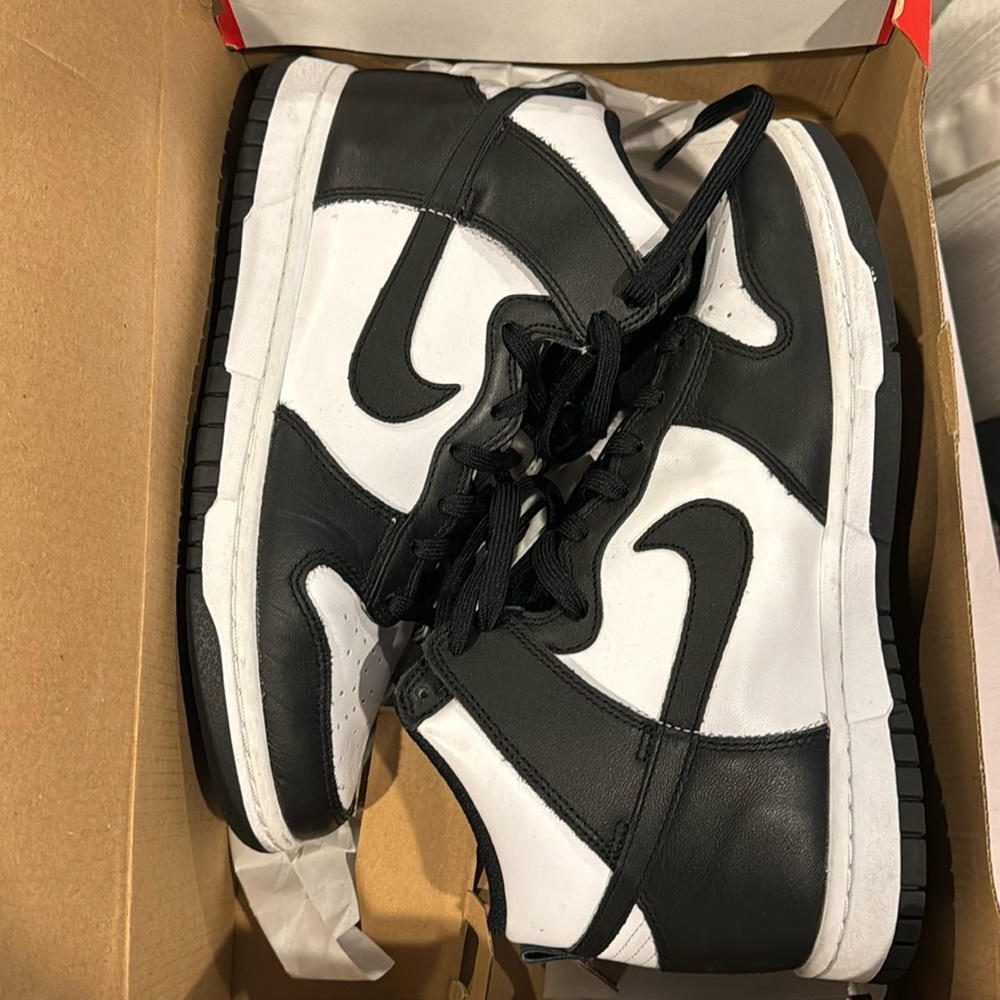 Nike high top dunks size 8.5 women